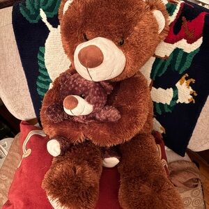 Charming Brown Teddy Bear Pair